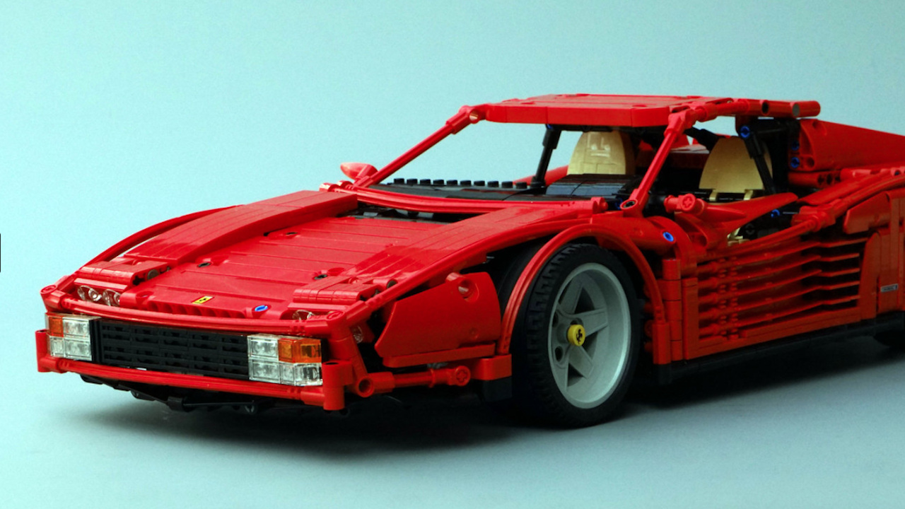 Ferrari Testarossa Lego