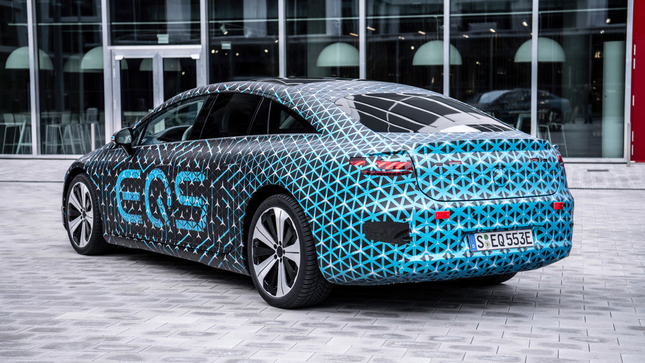 Mercedes EQS 2021 ηλεκτρική Mercedes
