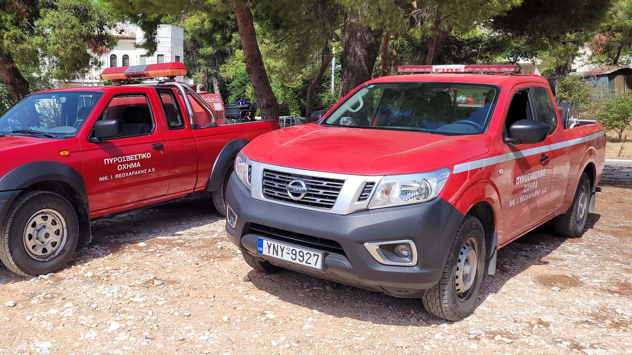 Nissan Navara Πυροσβεστική