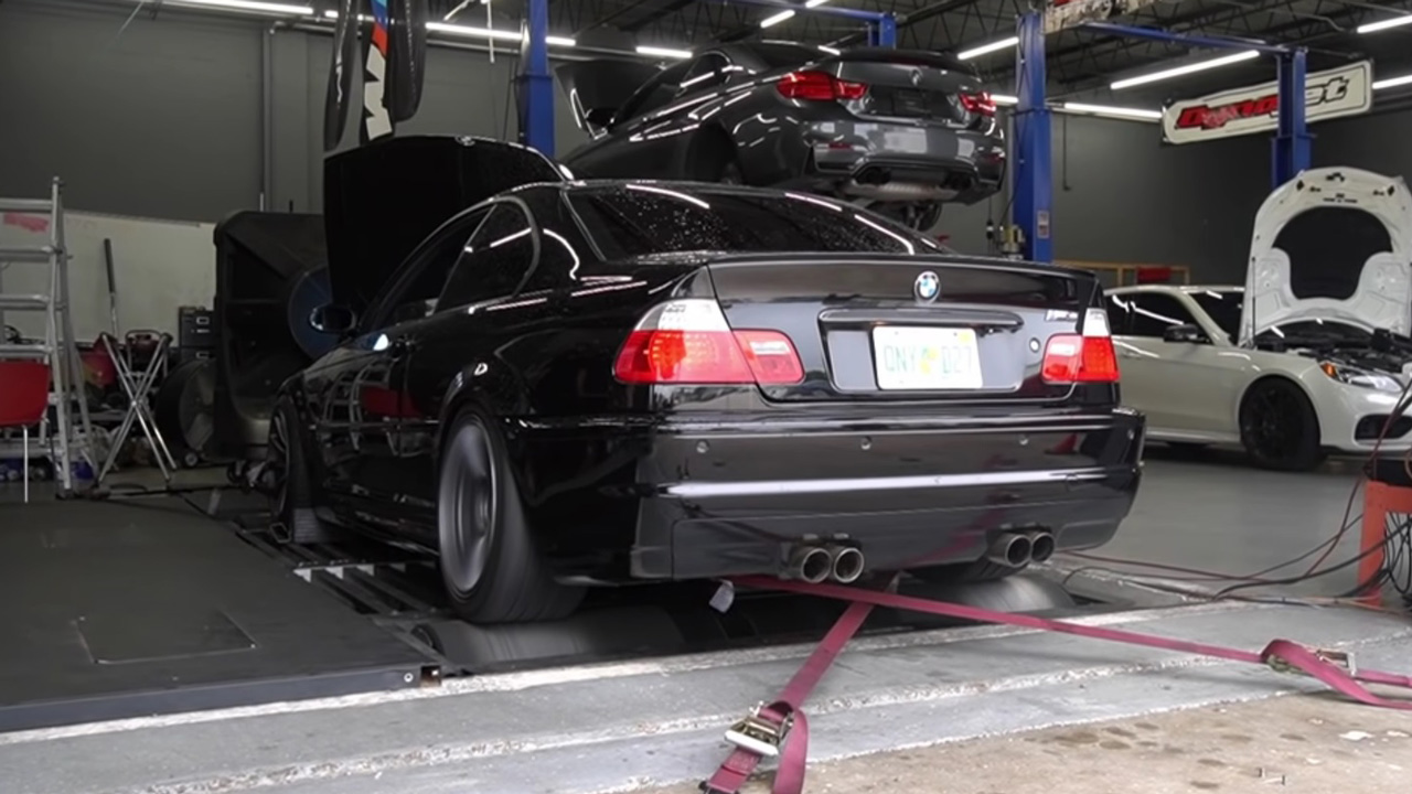 BMW M3 δυναμομέτρηση