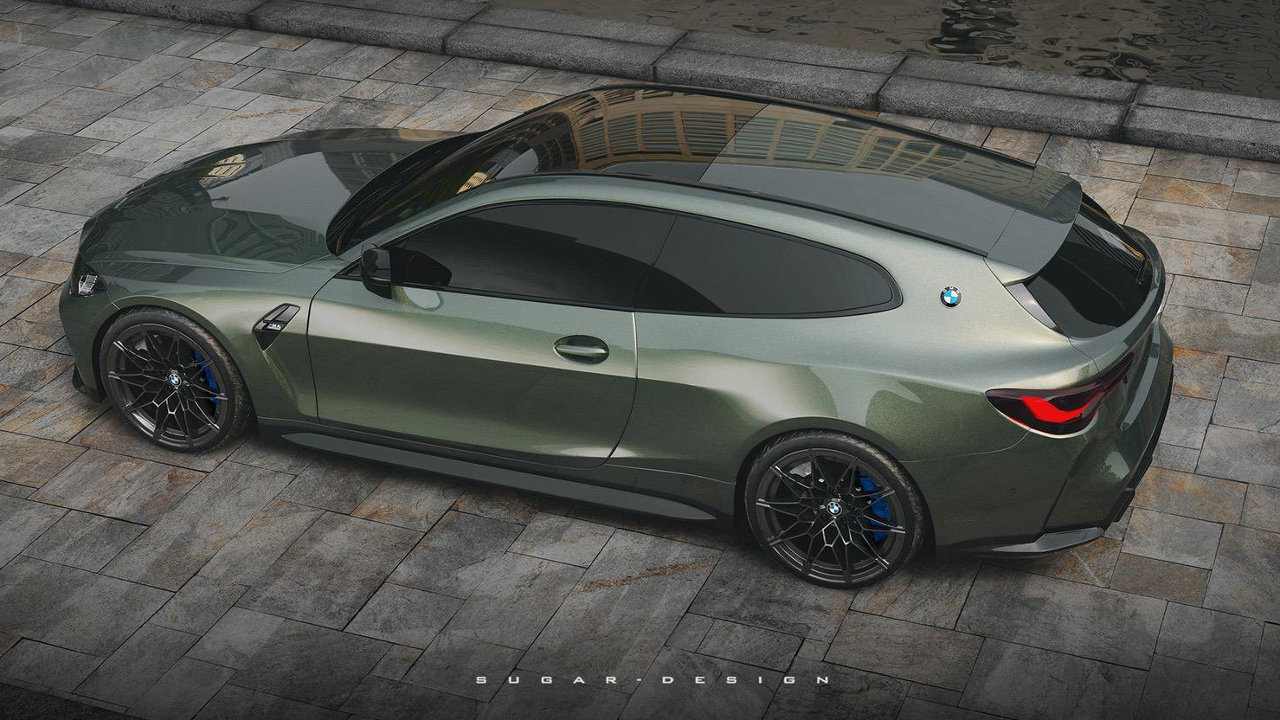 BMW M4 Shooting Brake renderings 2022
