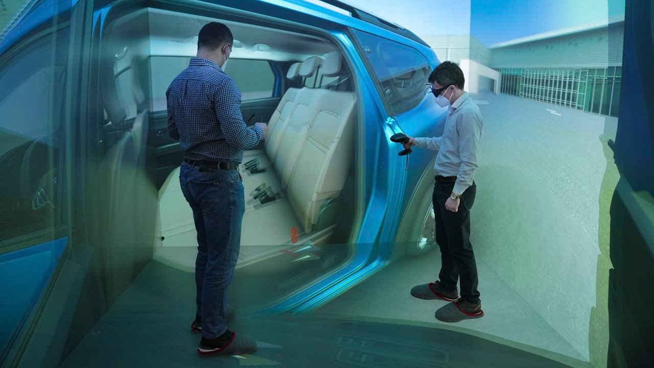CAVE (Cave Automatic Virtual Environment) Dacia Jogger 2022