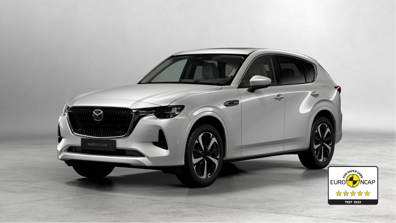 Mazda CX-60 πεντάστερο Euro NCAP 2022