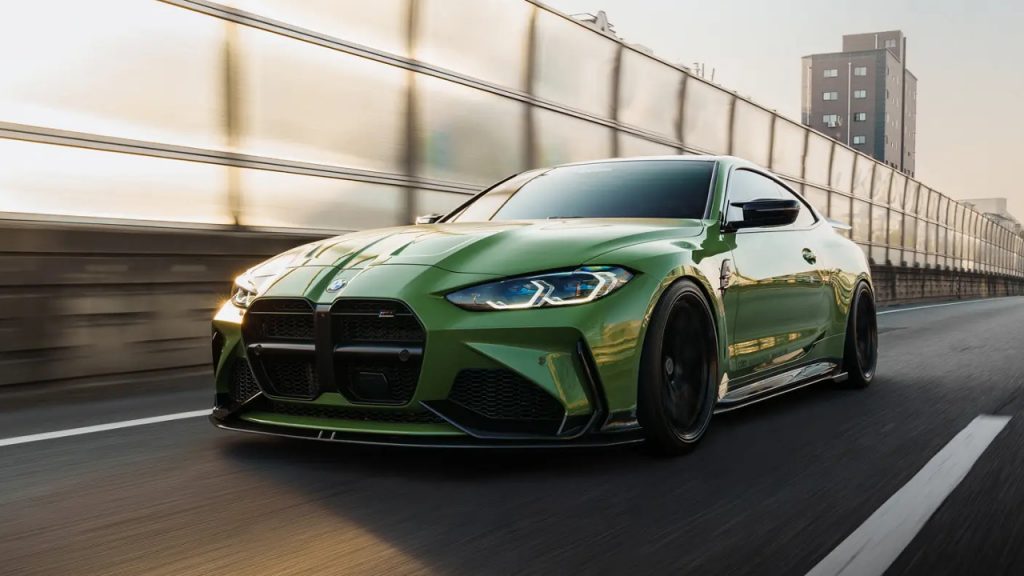 BMW M4 Aerodynamic Development Race Optimization 2022