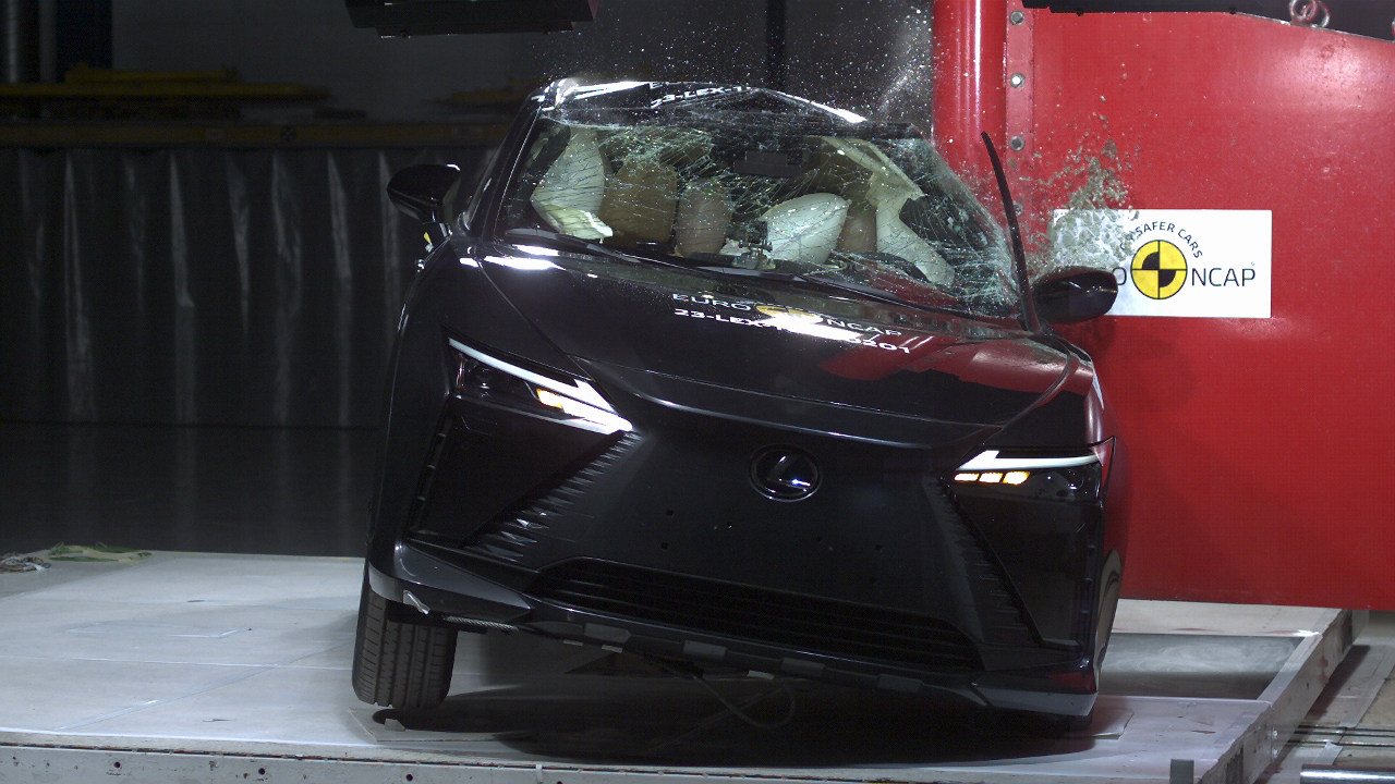 Lexus RZ δοκιμές ασφάλειας Euro NCAP