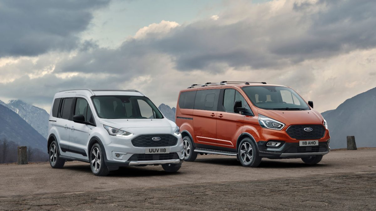 New Ford Tourneo and Transit Connect Active with Fresh Style and