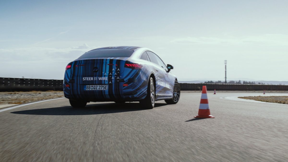 Mercedes-Benz steer-by-wire ηλεκτρονικό τιμόνι