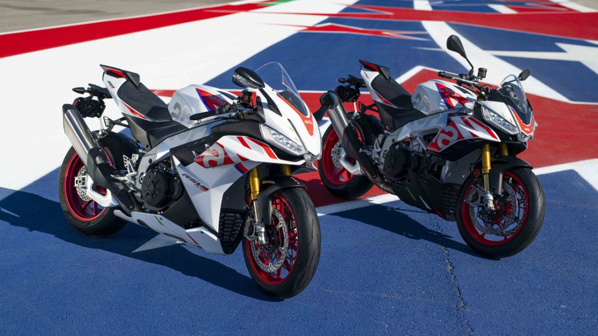 Aprilia RSV4 και V4 Tuono νέες εκδόσεις Speed White 2023