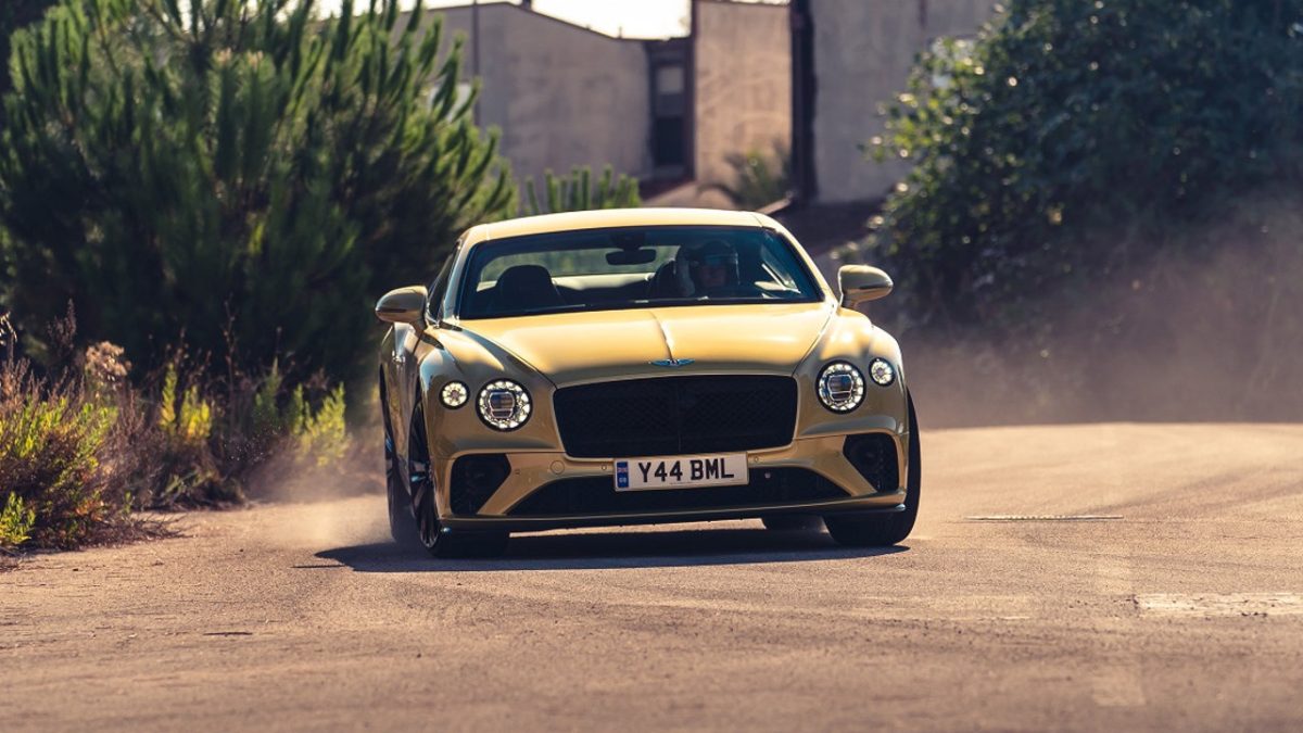 Bentley Continental GT Speed 2021 video drift