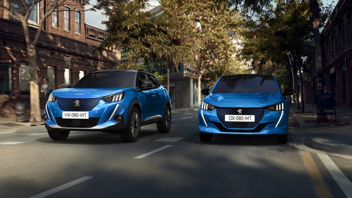 Peugeot e208 και e2008