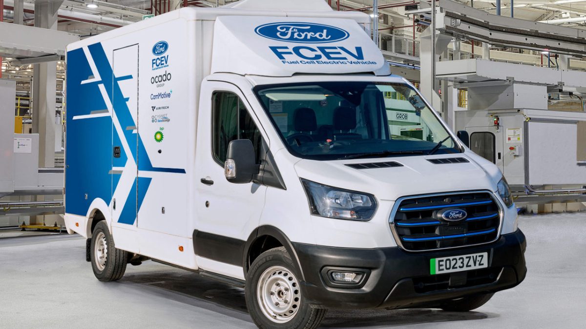 Ford E-Transit κυψέλες υδρογόνου 2023