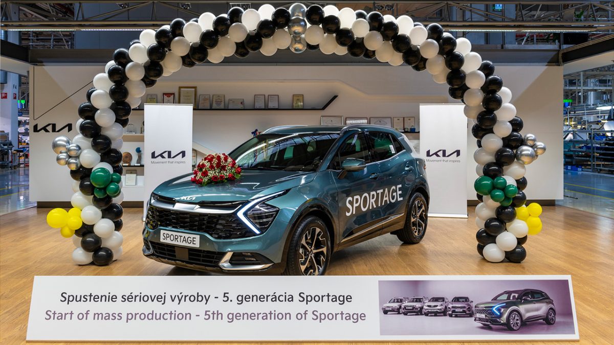Kia Sportage που κατασκευάζεται