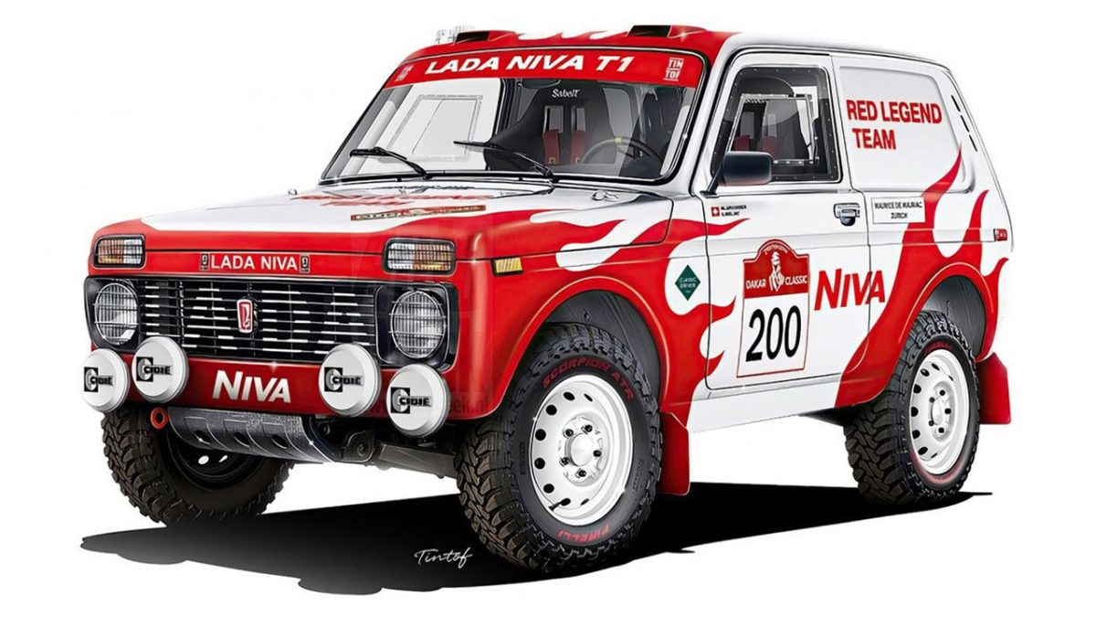 Lada Niva στο Dakar