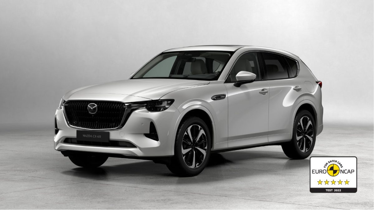 Mazda CX-60 πεντάστερο Euro NCAP 2022
