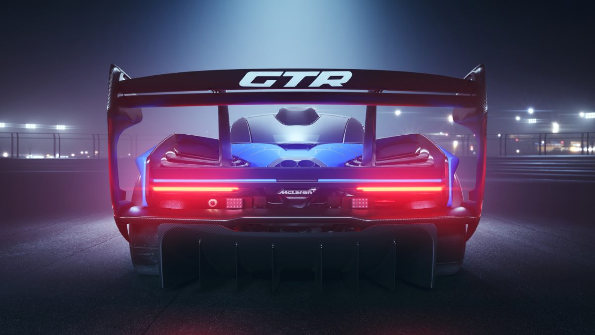 McLaren Senna GTR 2019 αεροτομή
