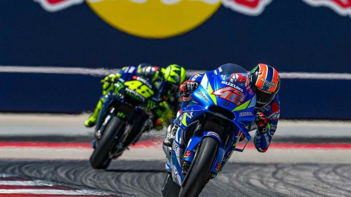 Alex Rins, Valentino Rossi