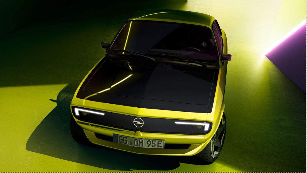 Opel Manta GSe ElektroMOD pixel visor 2021