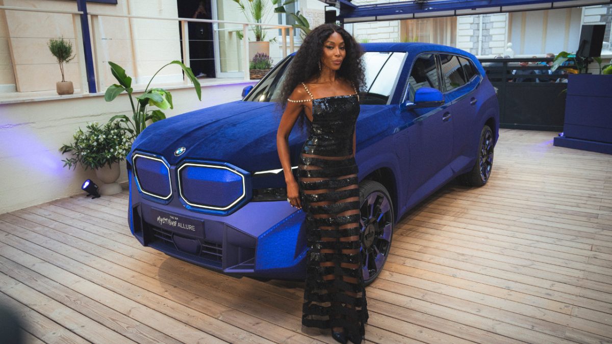 BMW XM Mystique Allure και Naomi Campbell