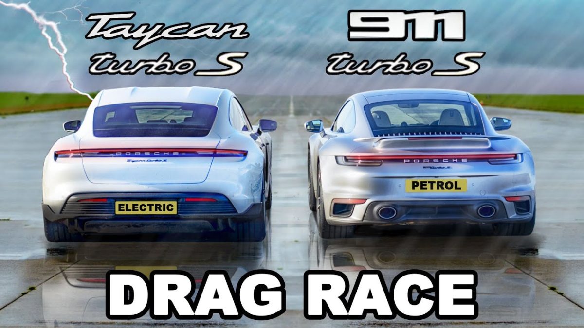 Porsche Taycan Turbo S vs 911 Turbo S