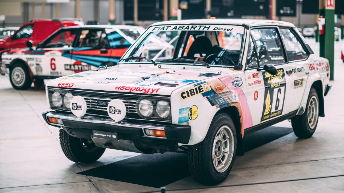 Fiat Abarth 131 diesel 1970