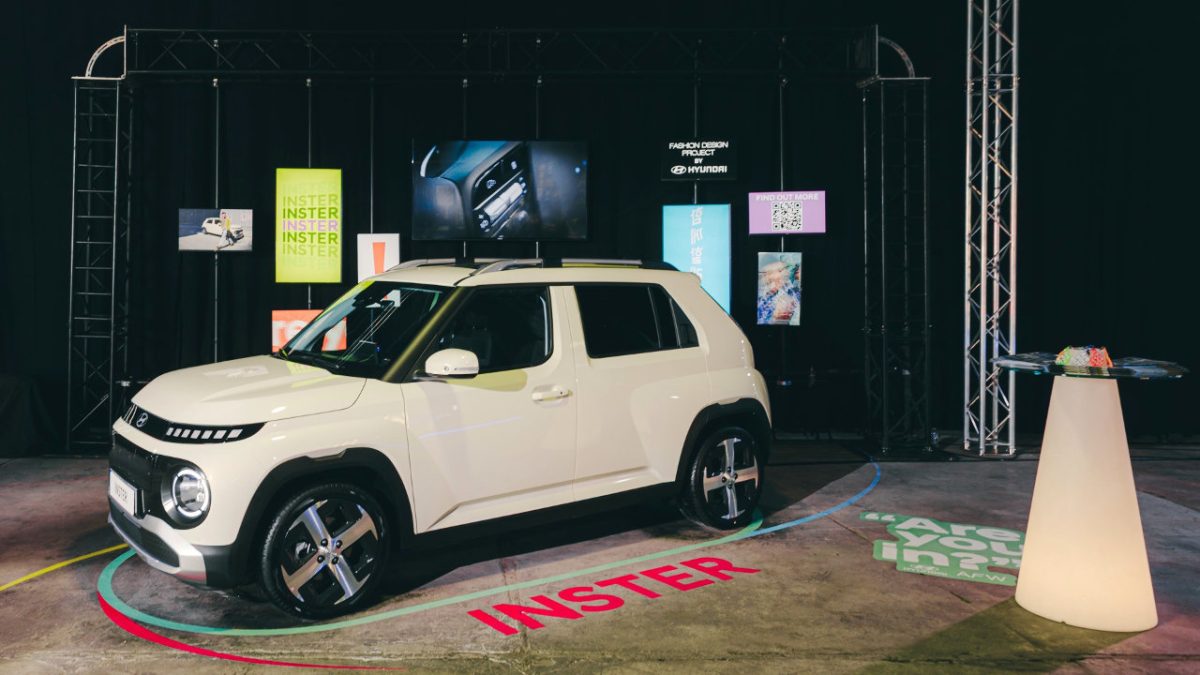Hyundai Inster Tamta Athens Fashion Week 2025