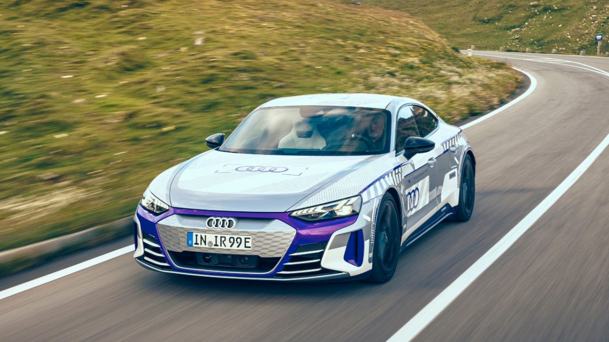 Νέο Audi RS e-tron GT ice race edition