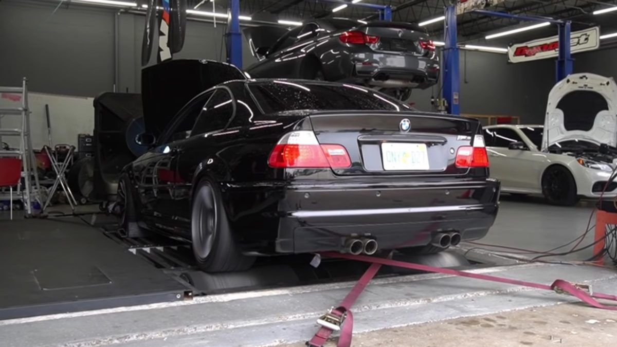 BMW M3 δυναμομέτρηση