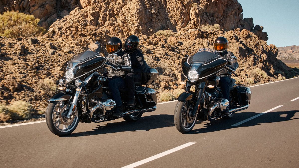 bmw r 18 transcontinental και r 18 b 2021