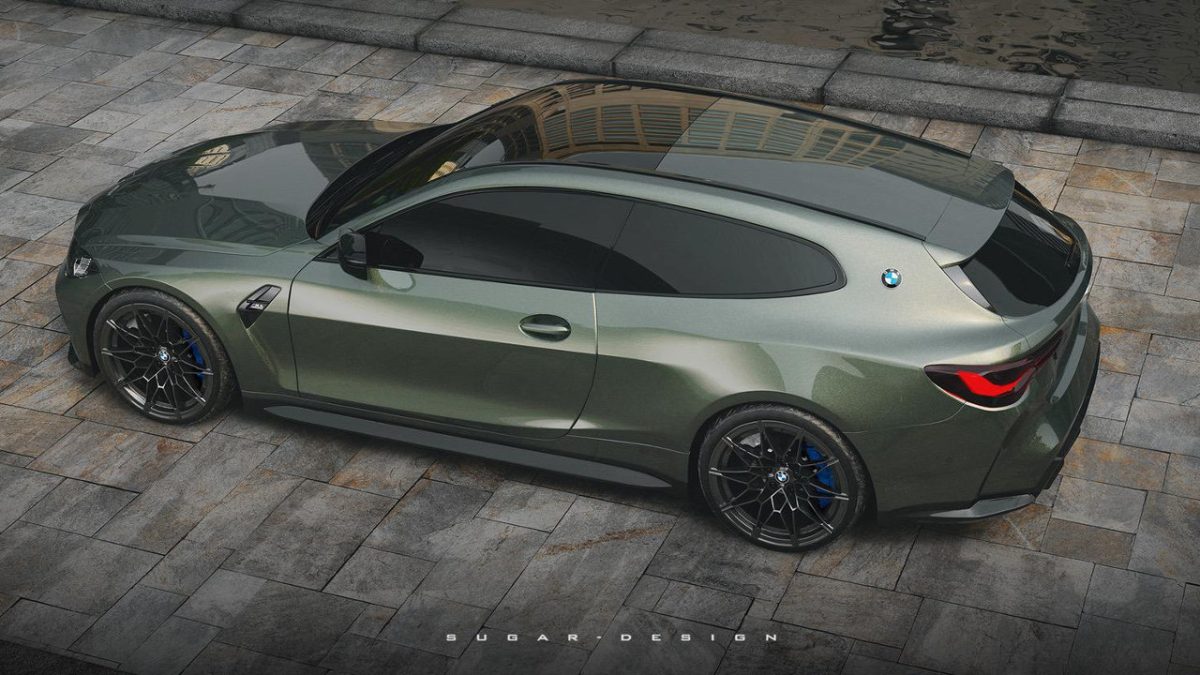 BMW M4 Shooting Brake renderings 2022