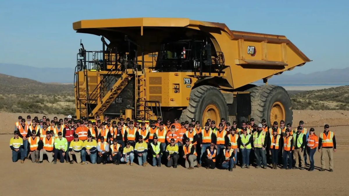 Caterpillar ηλεκτρικό φορτηγό 2022