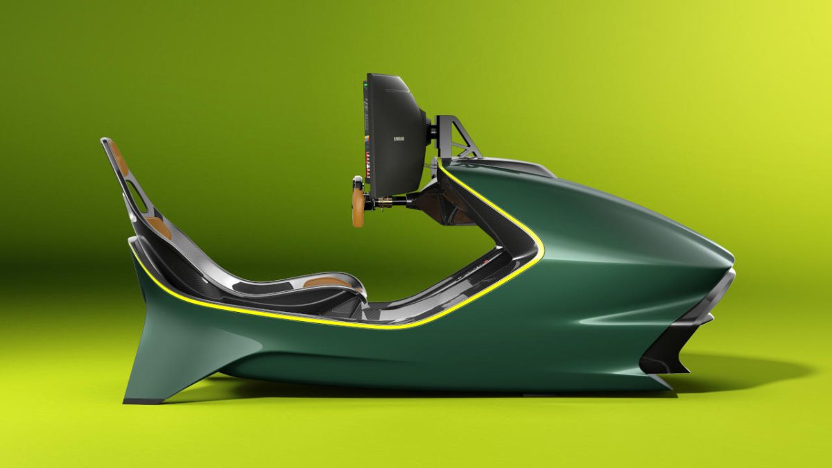 aston martin αγωνιστικός εξομοιωτής
