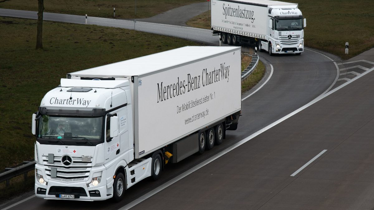 Daimler Truck παροχή βοήθειας στην Ουκρανία 2022