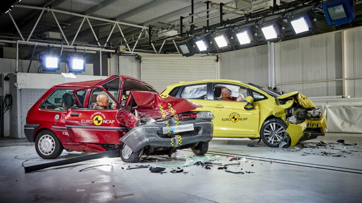 Euro NCAP crash test πέντε αστέρια 2001