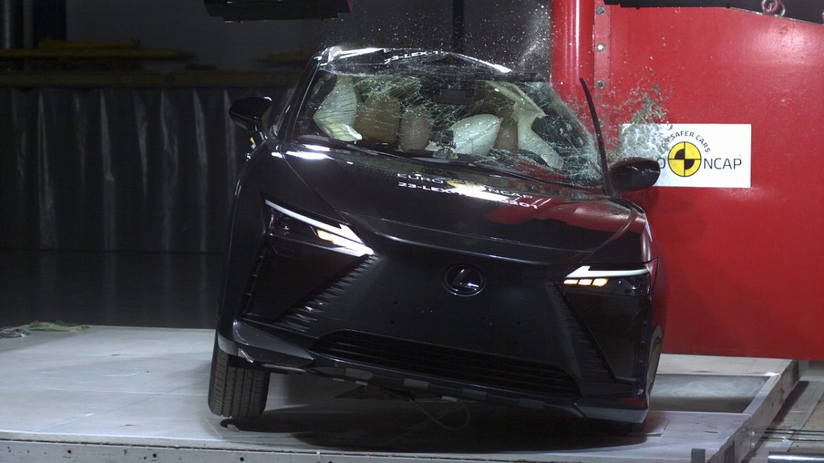 Lexus RZ δοκιμές ασφάλειας Euro NCAP
