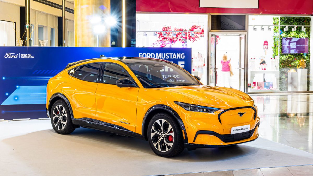 Golden Hall Ford Mustang Mach-E test drive 2022