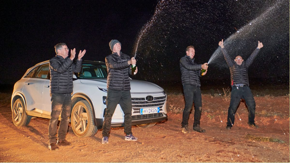 Hyundai Nexo παγκόσμιο ρεκόρ απόστασης 2021