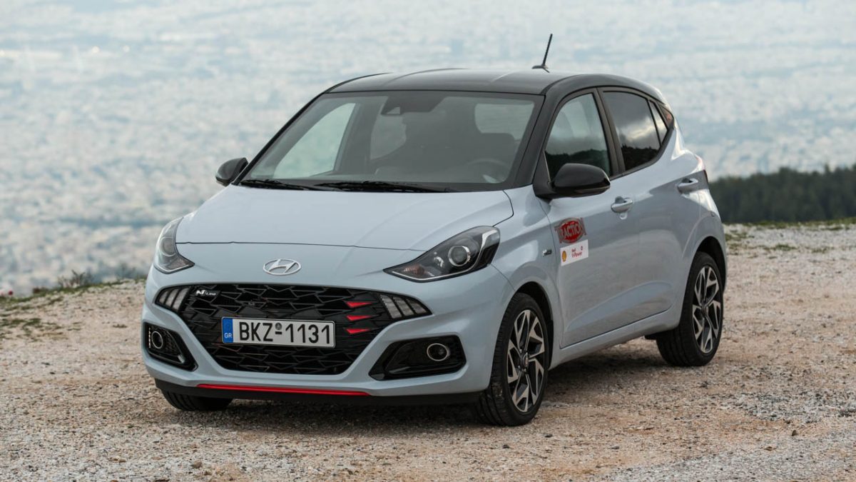 Hyundai i10 N Line Traction δοκιμή test