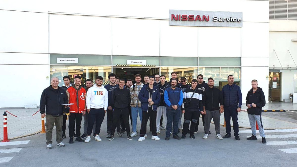 ΙΕΚ Σίνδου επίσκεψη στη Nissan 2022