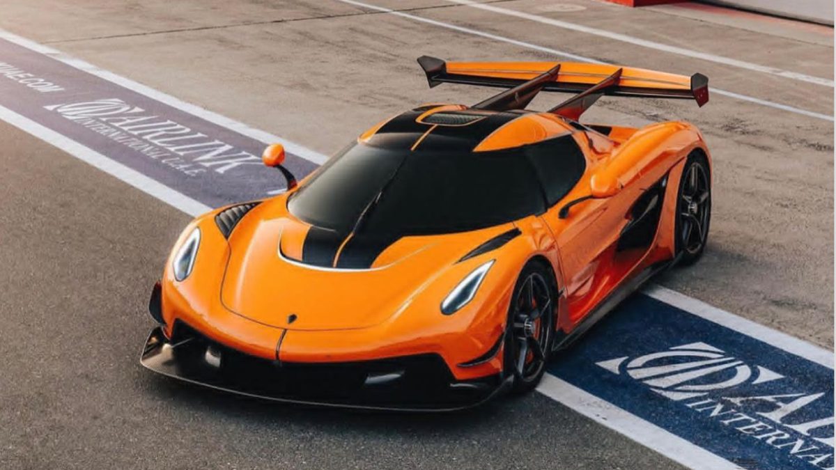 Koenigsegg Jesko Gotland Ring video 2023