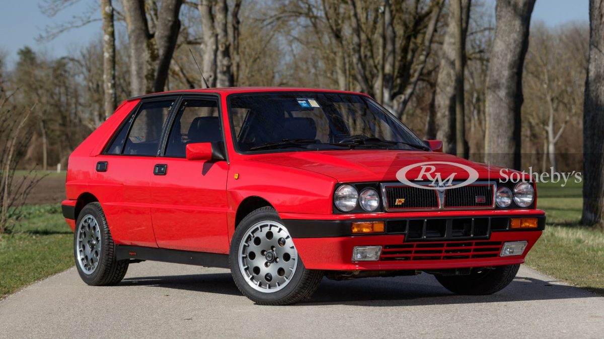 Lancia Delta HF Integrale 16V δημοπρασία 2021 RM Sotheby's