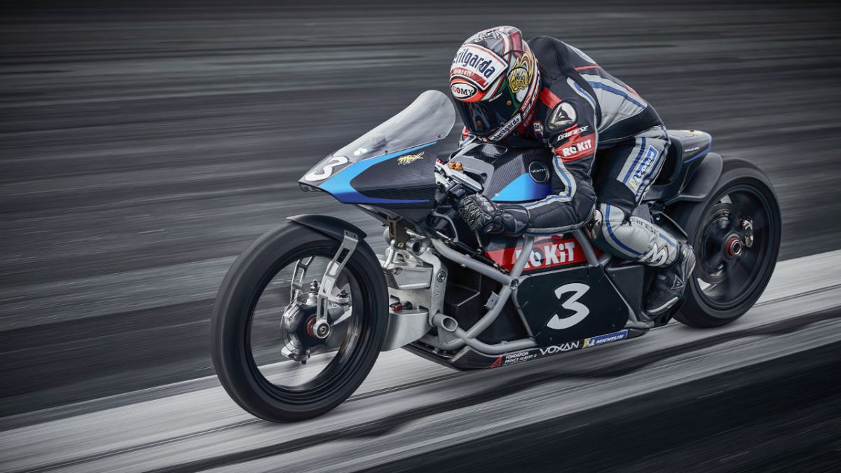 Max Biaggi Voxan Wattman ηλεκτρικά ρεκόρ ταχύτητας