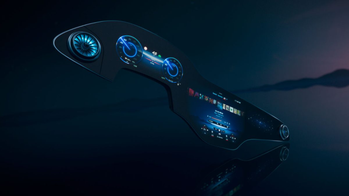 Mercedes-EQ. MBUX Hyperscreen
