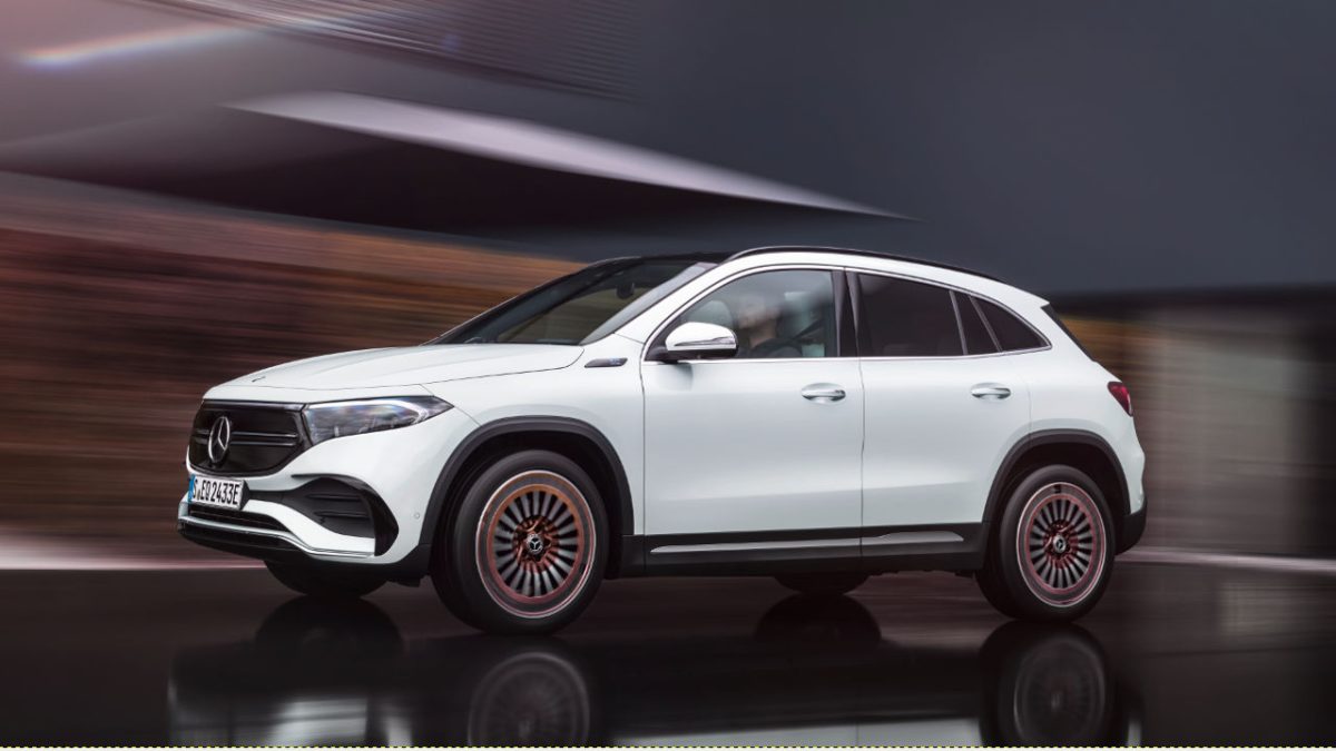 Mercedes EQA 2021 DriveGreen Welcome