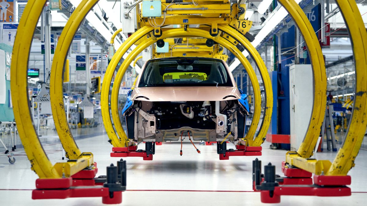 Fiat Mirafiori εργοστάσιο 2022 Stellantis