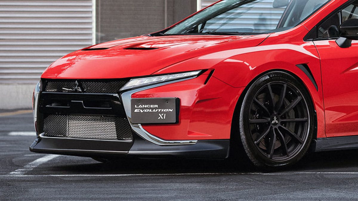 Mitsubishi Lancer Evo ψηφιακά σχέδια 2021