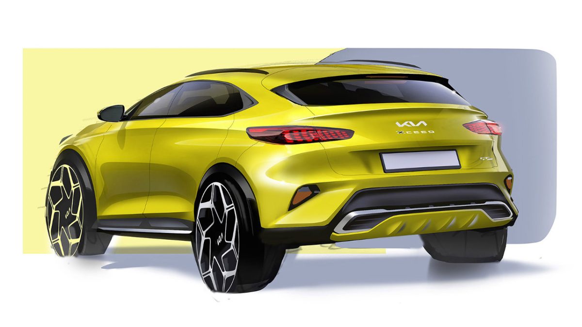 Νέο Kia XCeed πρώτα σκίτσα 2022