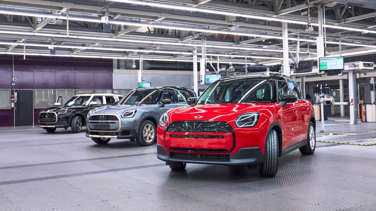 ηλεκτρκό MINI Countryman παραγωγή Γερμανία 2024