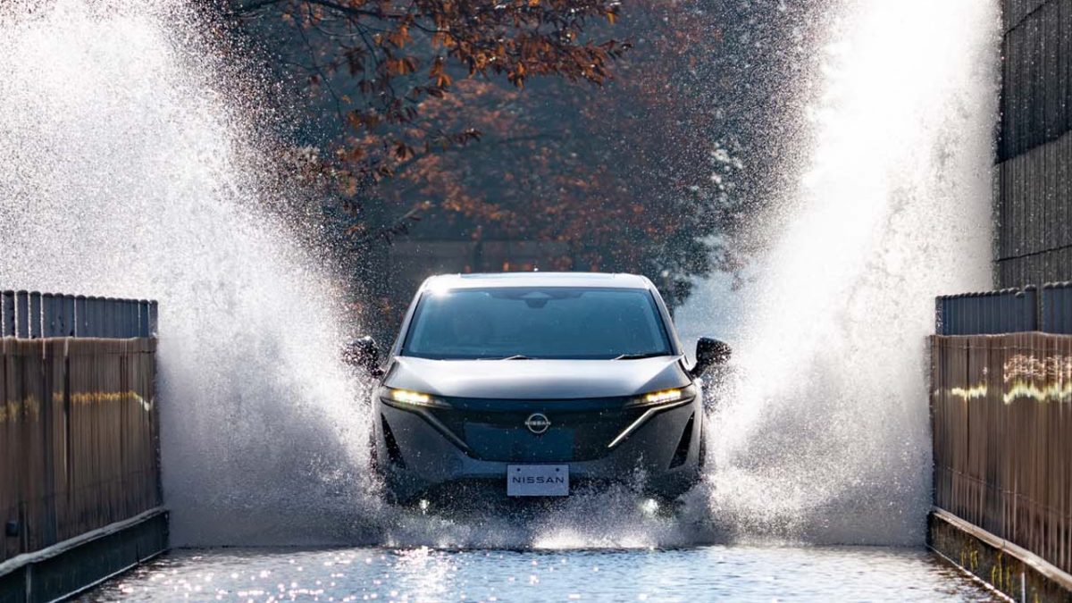 Nissan Ariya δοκιμές εξέλιξης 2022