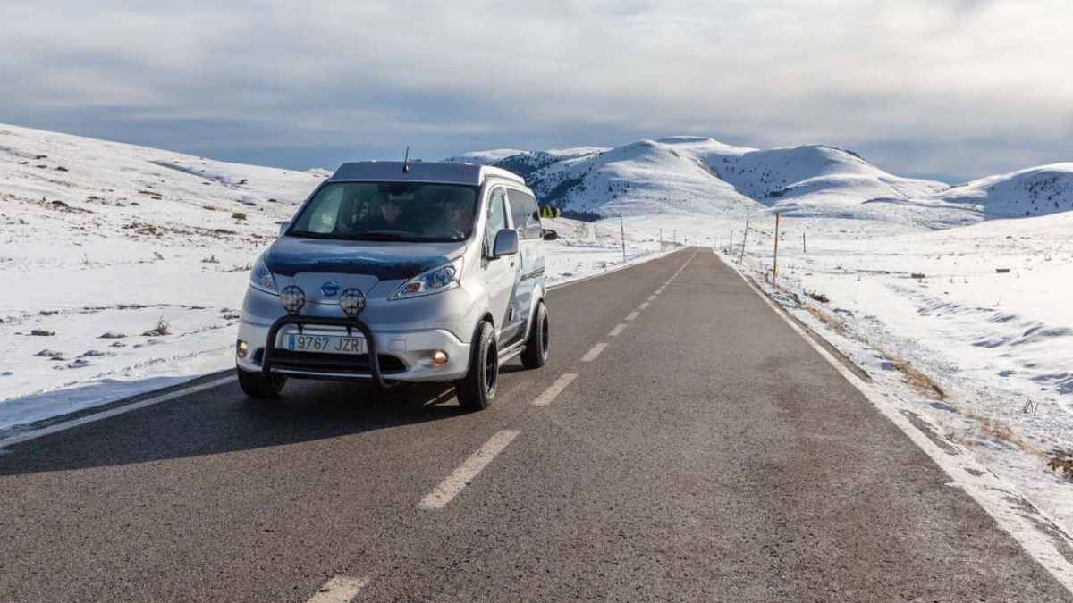 Nissan e-NV200 Winter Camper concept