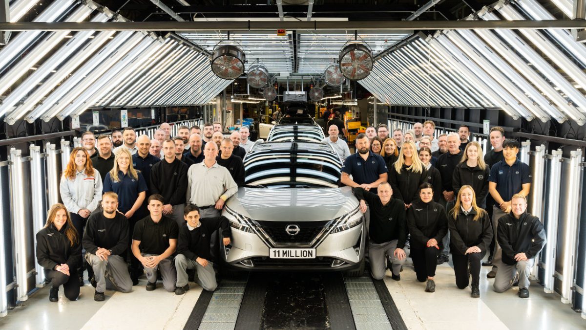 Nissan Αγγλία ορόσημο παραγωγής 2023